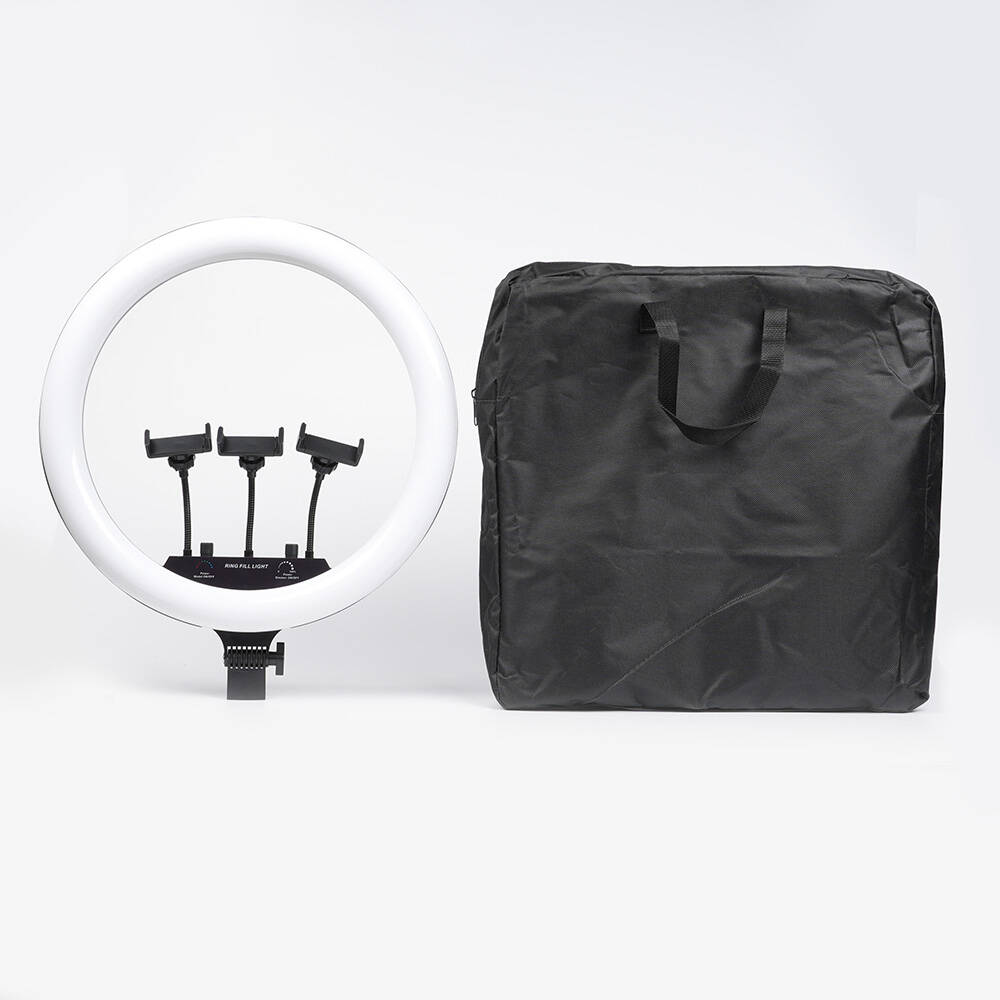 Zore MJ-18 Uzaktan Kumandalı 45cm Işıklı Telefon Tutucu Ring Light - 6