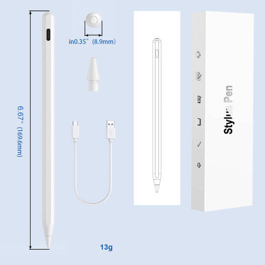 Zore Pencil 17 Stylus Dokunmatik Tablet Kalemi - 4