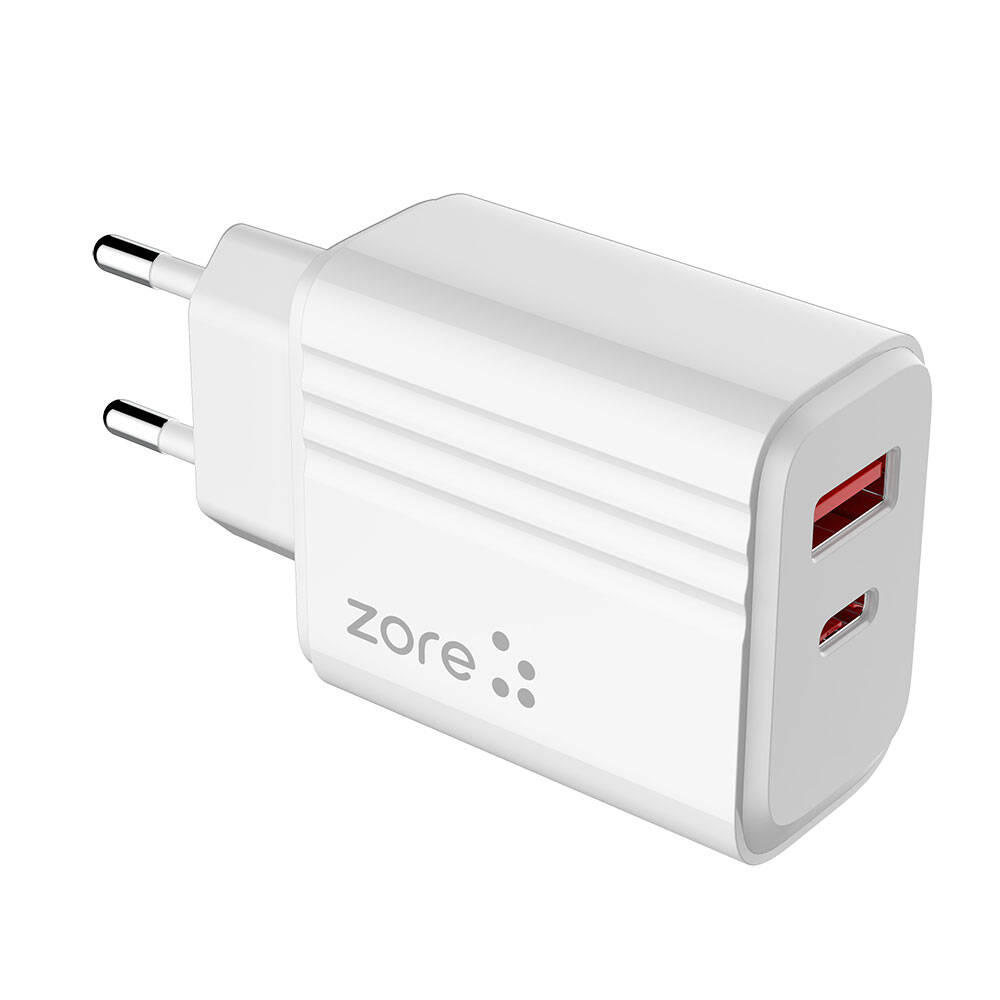 Zore Play Serisi PL05 Lightning 2in1 Seyahat Şarj Aleti 20W - 4