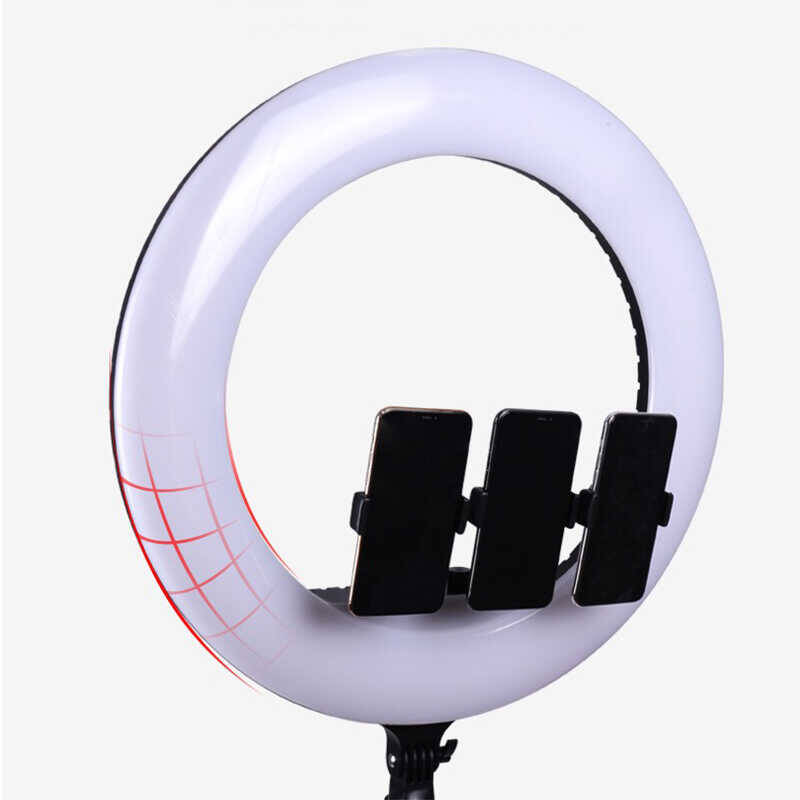 Zore RL-21 Işıklı Telefon Tutucu Ring Light - 2