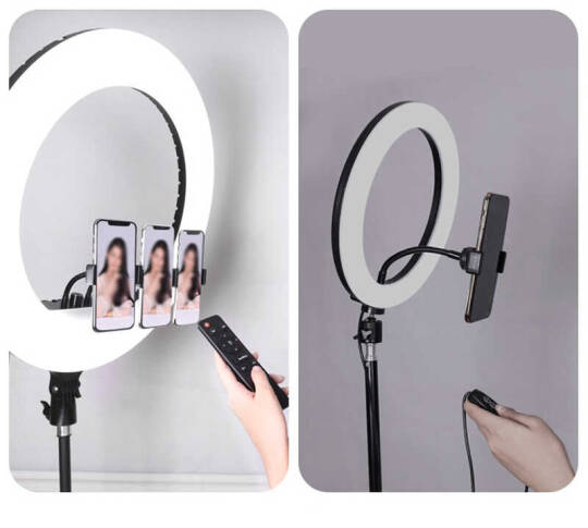 Zore RL-21 Işıklı Telefon Tutucu Ring Light - 3