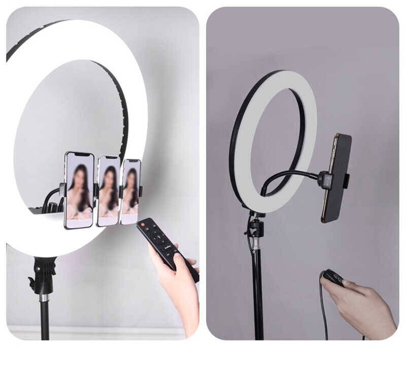 Zore RL-21 Işıklı Telefon Tutucu Ring Light - 3