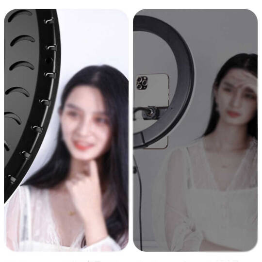 Zore RL-21 Işıklı Telefon Tutucu Ring Light - 4
