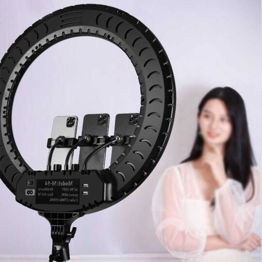 Zore RL-21 Işıklı Telefon Tutucu Ring Light - 5