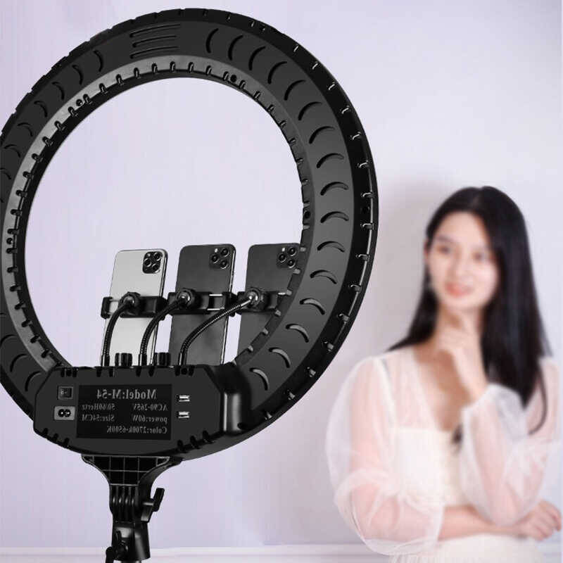 Zore RL-21 Işıklı Telefon Tutucu Ring Light - 5
