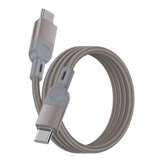 Zore ZR-44 Type-C to Type-C PD 100W Örgü Tasarımlı Hızlı Şarj Özellikli Data ve Şarj Kablosu 1M - 2