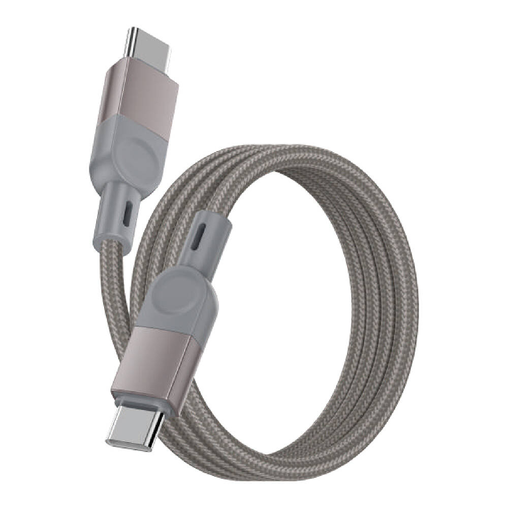 Zore ZR-44 Type-C to Type-C PD 100W Örgü Tasarımlı Hızlı Şarj Özellikli Data ve Şarj Kablosu 1M - 2
