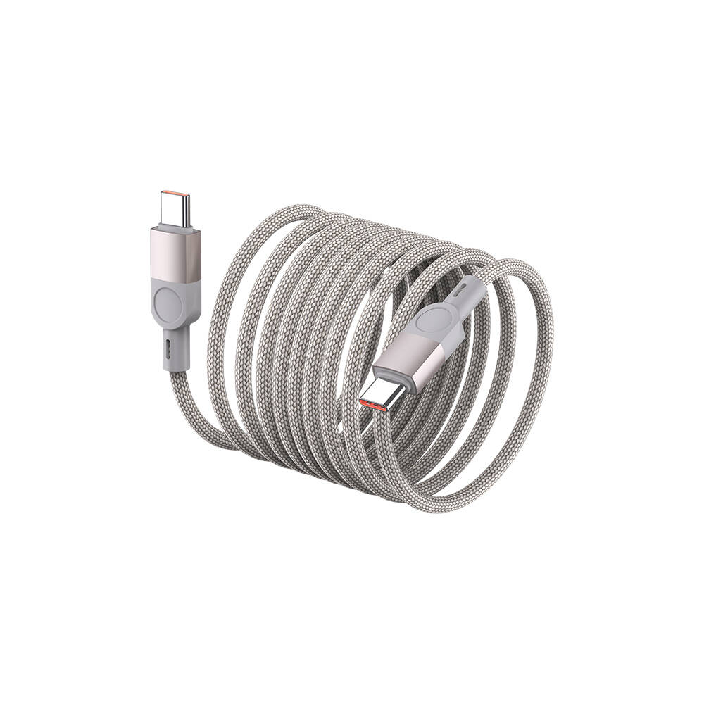Zore ZR-44 Type-C to Type-C PD 100W Örgü Tasarımlı Hızlı Şarj Özellikli Data ve Şarj Kablosu 1M - 4